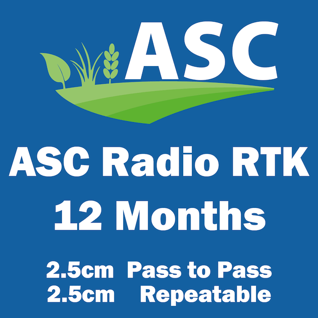 Corrections ASC Net RTK – 12 Months